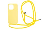 Mobil - Covers & Cases - Mobile Origin Lanyard Case - yellow - iPhone 14 Pro - LYC-S-YLW-14PRO