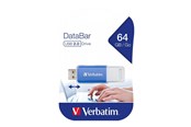 USB Stick - Verbatim DataBar - USB flash drive - 64 GB - 64GB - USB Stick - 49455