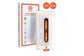 Mobil - Beskyttelsesglas - Mobile Origin Orange Screen Guard iPhone 15 Pro Max/15 Plus with easy applicator - 2 pack - SGA-i15ProMax-2pk