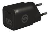 Mobil - Adaptere & Opladere - Mobile Origin 35W GaN III Super Charger Single USB-C - black - GAN-35W-1C-BLK