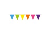 Legetøj - Folat BV Colored Flag Line 10mtr. - 07267