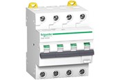 Komponenter til tavler og kasser - Schneider Electric Kombiafbryder Acti 9 iC60 4P 20A 300mA C karakteristik 6kA klasse A - A9D52420