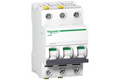 Komponenter til tavler og kasser - Schneider Electric Acti9 iC60N 3P 25A Dobbelt terminal D-karakteristik 6/10kA 230V Bredde 54mm - A9F05325