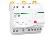 Komponenter til tavler og kasser - Schneider Electric Resi9 XP RCBO/kombiafbryder 3PN C-karakteristik 10A 6kA 30mA klasse A 90mm - R9D55710