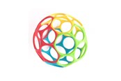 Babylegetøj - Oball Classic ball 10 cm - Multicolor - 10340