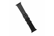 Smartwatch - Tilbehør - FIXED Ægte læderrem til Apple Watch 42/44/45/49mm Sort - FIXLST-434-BK