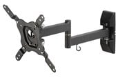 Fladskærms TV - Tilbehør - Vivanco 2-armet drejebeslag 43 "/25kg Sort - 4008928379792