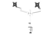 Skærmholder - Neomounts DS60-425WH2 mounting kit - full-motion - for 2 monitors - white - DS60-425WH2