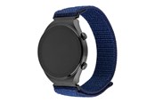 Smartwatch - Tilbehør - FIXED Nylon rem til Smartwatch Universal 22 mm Blå - FIXNST2-22MM-DBL