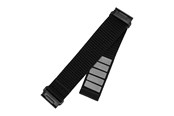 Smartwatch - Tilbehør - FIXED Nylon rem til Garmin QuickFit 22 mm Sort - FIXNST2-QF22MM-BK