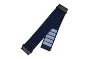 Smartwatch - Tilbehør - FIXED Nylon rem til Garmin QuickFit 22 mm Mørkeblå - FIXNST2-QF22MM-DBL