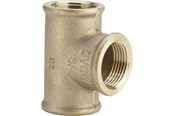 Fittings - Viega T-stykke 3/4" x 1/2 " x 1/2 " rødgods - 362492
