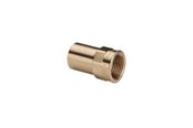 Pressrør og fittings - Viega Sanpress indstiksstykke 42 mm x 1 1/2" nippel/muffe rødgods - 135430
