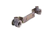 Fittings - Viega Blok 12mm x 1/2'' med forkrøppet bagplade - 123628