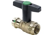 Pressrør og fittings - Viega Easytop kuglehane 54 mm x 2'', Muffe/muffe, Siliciumbronze - 746810