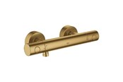 Blandingsbatterier og armaturer - Grohe Grohtherm 1000 Cosmopolitan M Termostatbatteri til brus, Børstet Cool Sunrise - 34065GN2