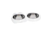 Katte - Catit PIXI Feeding Dish Double White - H43875