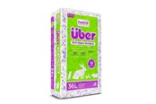 Kanin & gnaver - Über Papirstrøelse 36 L Lilla/Hvid m/Lavendel duft - 45052