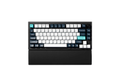 Tastatur - Keychron Silicone Palmrest V1/V2 series / Q1/Q2/Q9 series / P1 series - Håndledsstøtte - Sort - PR47