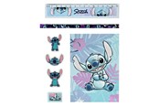 Skoletilbehør - Disney Stitch Notesbog og Skriveredskaber - STLI6423