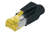 Netværkskabel - DIGITUS ASSMANN network connector - Sort - A-MO6A 8/8 HRS