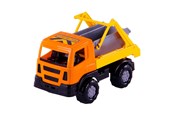 Legetøjsbil - Cavallino Toys Cavallino Construction Container Truck 21cm - 2038CN01