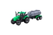 Legetøjsbil - Cavallino Toys Cavallino Tractor with Tank Truck Green Scale 1:3 - 1276FM04