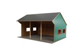 Trælegetøj - Kids Globe Agricultural Shed for 3 Vehicles 1:16 - 610260