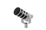 Mikrofon - Røde PodMic USB-C plus XLR - Hvid - PODMICUSBW