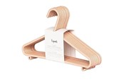 Børneværelse - 3 Sprouts - Hanger In Wheat Straw 15 pcs Rosa - IHWPNK-15