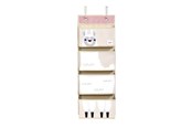 Børneværelse - 3 Sprouts - Hanging Wall Organizer - White Llama - IWOLLM