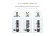 Systemtilbehør (kølepasta mv.) - StarTech.com 25-Pack Laptop Lock Compatible w/Noble Wedge/Nano/K-Slot - security cable lock - UNIVCS25-LAPTOP-LOCK