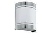 Lamper - EGLO ROSADA-E udendørs væglampe, rustfrit stål - 74009