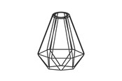 Lamper - EGLO CAPOLIVERI-E skærm Ø175 mm, sort - 74056