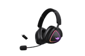 Hovedtelefoner/headset - ASUS ROG DELTA II - Sort - 90YH03W0-BHUA00