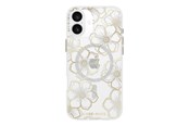 Mobil - Covers & Cases - Case Mate Floral Gems - Gold - MagSafe - iPhone 16 Plus - CM054374