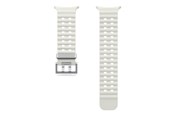 Smartwatch - Tilbehør - Samsung Galaxy Watch Ultra Marine Band - White Sand - ET-SNL70MWEGEU