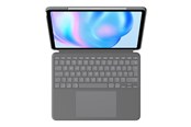 Tastatur - Logitech Combo Touch for iPad Air 13" (M2) - Oxford Grey - Tastatur & Folio sæt - Amerikansk engelsk - Grå - 920-012618