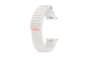 Smartwatch - Tilbehør - Samsung Galaxy Watch7 Fabric Band (S/M) - Pink White - ET-SVL30SWEGEU