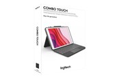 Tastatur - Logitech Combo Touch for iPad Pro 11" (M4) & iPad Pro 11" Gen 1/2/3/4 - Graphite - Tastatur & Folio sæt - Amerikansk engelsk - Grå - 920-012831