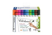 Konference & Præsentation - Staedtler LUMOCOLOR WB-marker 10 ass/boks - 351 C10