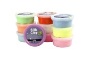 Kreativt Legetøj - Creative Company Silk Clay - Basic Colours (10 × 40 g) - 79146