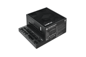 Strømforsyning - Lian Li EDGE 1300 BLACK Strømforsyning - 1300 Watt - 120 mm - ATX 3.1 - 80 Plus Platinum certified - EG1300 Black