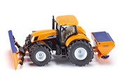 Legetøjsbil - SIKU Siku 1:50 traktor med plov og saltspreder - 319-2940