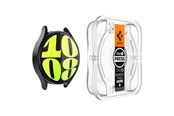Mobil - Beskyttelsesglas - Spigen Glass tR EZ Fit 2 Pack  - transparency - Samsung Galaxy Watch7 (40mm) - AGL08494