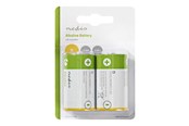 Batteri - Nedis BAAKLR202BL battery - 2 x D - Alkaline - BAAKLR202BL