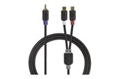Audio kabel - Nedis audio splitter - 20 cm - CABW24010AT02