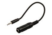 Audio kabel - Nedis audio cable - 20 cm - CAGB22550BK02