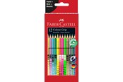 Skrive- og Tegneværktøjer - Faber-Castell Grip 2001 Pastel+Neon+Metallic 12 ass - 201569