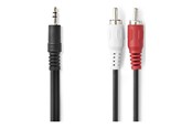 Audio kabel - Nedis audio cable - 1.5 m - CAGL22200BK15
